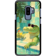 Samsung Galaxy S9+ Case Hülle - Crocodile in the swimming pool Summer 2026