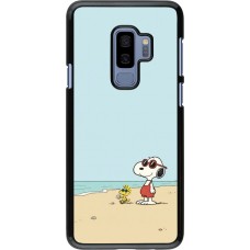 Samsung Galaxy S9+ Case Hülle - Snoopy on the beach Summer 2026