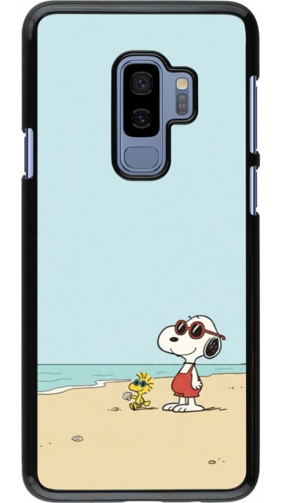 Samsung Galaxy S9+ Case Hülle - Snoopy on the beach Summer 2026