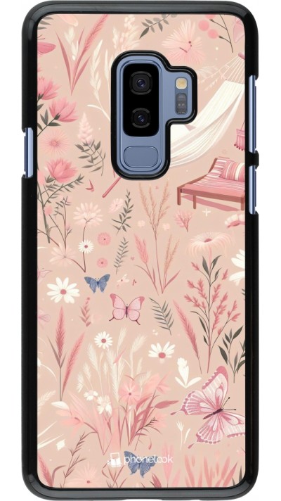Samsung Galaxy S9+ Case Hülle - Sommer Pastellmuster