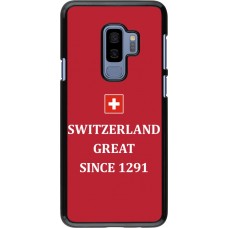 Samsung Galaxy S9+ Case Hülle - Switzerland Great Since 1291
