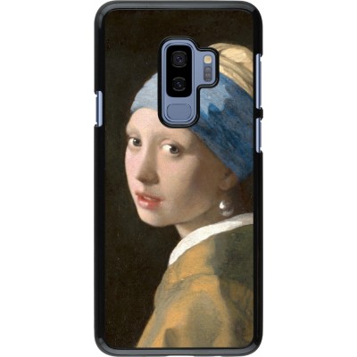 Coque Samsung Galaxy S9+ - Tableau art - La Jeune fille à la perle - Johannes Vermeer