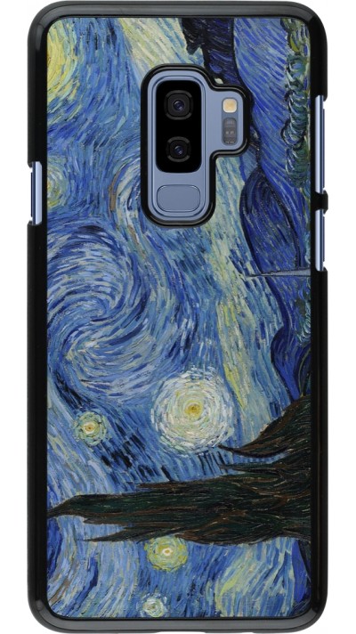 Coque Samsung Galaxy S9+ - Tableau art - La Nuit étoilée - Van Gogh