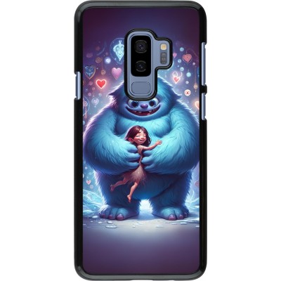 Samsung Galaxy S9+ Case Hülle - Valentin 2024 Flauschige Liebe