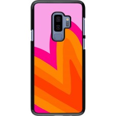 Coque Samsung Galaxy S9+ - Valentine 2024 heart gradient