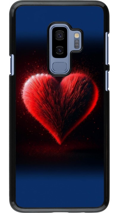 Samsung Galaxy S9+ Case Hülle - Valentin 2025 rotes Herz