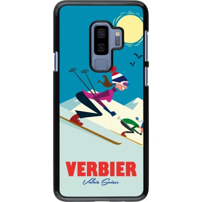 Coque Samsung Galaxy S9+ - Verbier Ski Downhill