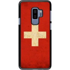 Coque Samsung Galaxy S9+ - Vintage Flag SWISS