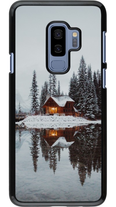 Coque Samsung Galaxy S9+ - Winter 25 Winter house forest afternoon
