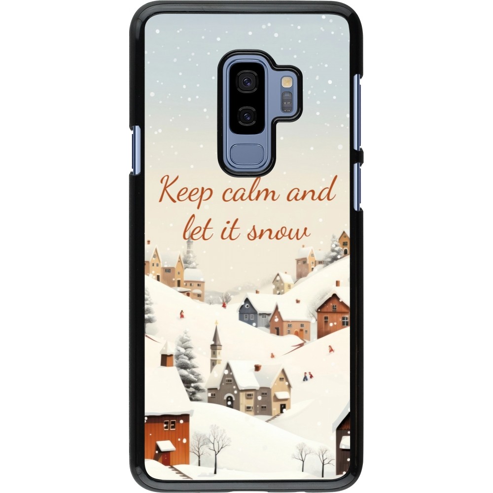 Coque Samsung Galaxy S9+ - Winter 25 Winter Keep calm and let it snow