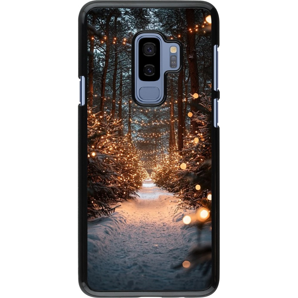Coque Samsung Galaxy S9+ - Winter 25 Winter snowy road
