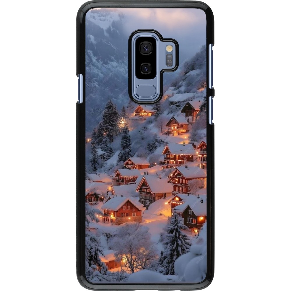Coque Samsung Galaxy S9+ - Winter 25 Winter snowy village