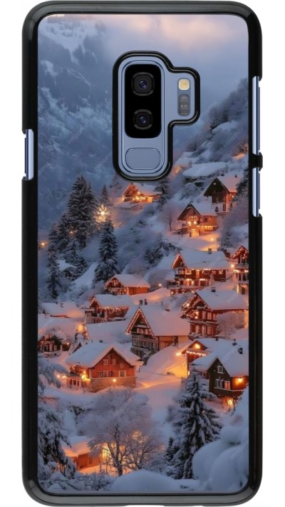 Coque Samsung Galaxy S9+ - Winter 25 Winter snowy village