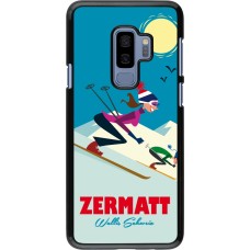 Coque Samsung Galaxy S9+ - Zermatt Ski Downhill