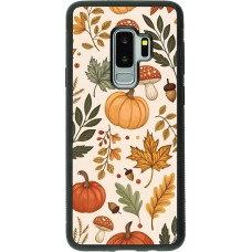 Samsung Galaxy S9+ Case Hülle - Silikon schwarz Autumn 25 Autumn pattern