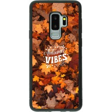 Coque Samsung Galaxy S9+ - Silicone rigide noir Autumn 25 Autumn vibes