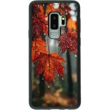 Coque Samsung Galaxy S9+ - Silicone rigide noir Autumn 25 Rain