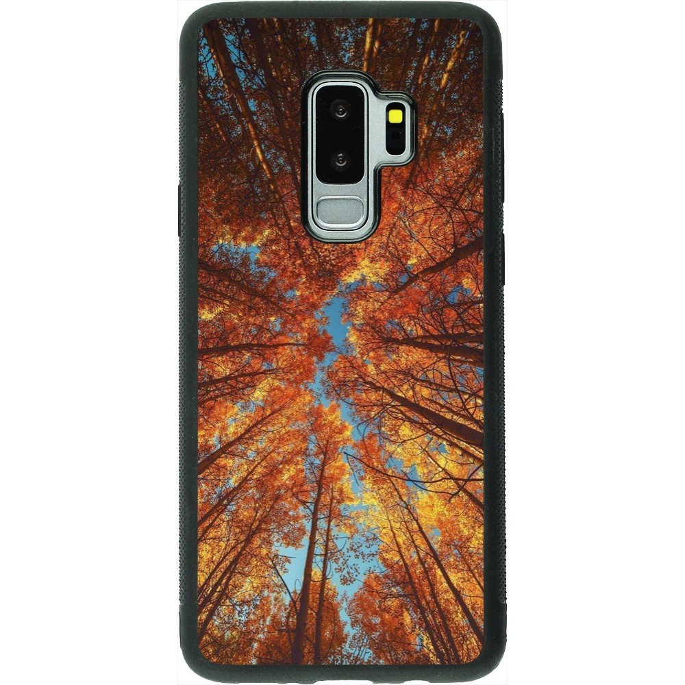 Coque Samsung Galaxy S9+ - Silicone rigide noir Autumn 25 Trees