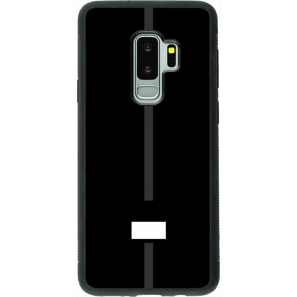 Coque Samsung Galaxy S9+ - Silicone rigide noir Canton FR noir