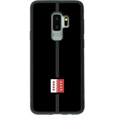 Samsung Galaxy S9+ Case Hülle - Silikon schwarz Kanton VS schwarz