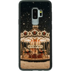 Coque Samsung Galaxy S9+ - Silicone rigide noir Christmas 25 Carousel