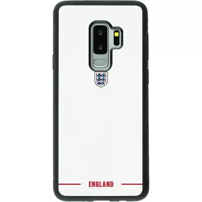 Samsung Galaxy S9+ Case Hülle - Silikon schwarz England 2026 personalisierbares Fussballtrikot