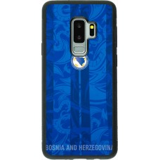 Coque Samsung Galaxy S9+ - Silicone rigide noir Maillot de football Bosnie-Herzégovine 2026 personnalisable