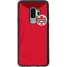 Samsung Galaxy S9+ Case Hülle - Silikon schwarz Kanada 2022 personalisierbares Fussballtrikot
