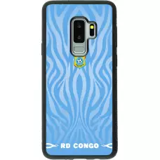 Samsung Galaxy S9+ Case Hülle - Silikon schwarz Demokratische Republik Kongo 2026 personalisierbares Fussballtrikot