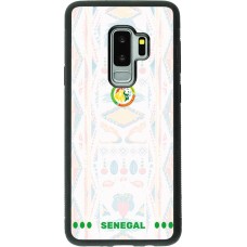 Samsung Galaxy S9+ Case Hülle - Silikon schwarz Senegal 2026 personalisierbares Fussballtrikot