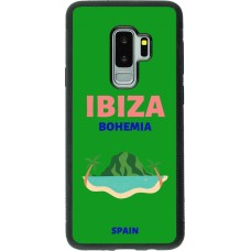 Samsung Galaxy S9+ Case Hülle - Silikon schwarz Pop Summer Destination Ibiza