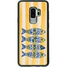 Coque Samsung Galaxy S9+ - Silicone rigide noir Portuguese fish 2026
