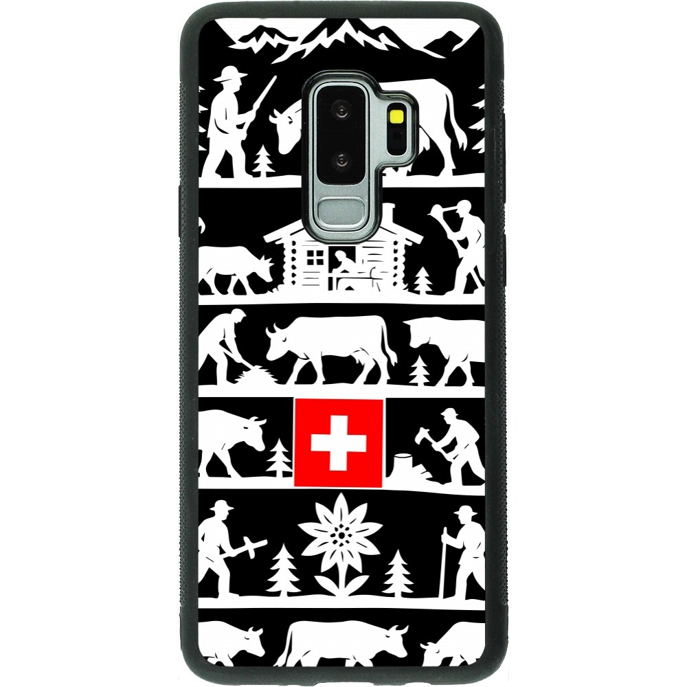Samsung Galaxy S9+ Case Hülle - Silikon schwarz Poya Schweiz 1 schwarz