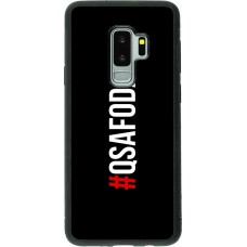 Hülle Samsung Galaxy S9+ - Silikon schwarz Qsafoda 1