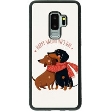 Coque Samsung Galaxy S9+ - Silicone rigide noir Saint Valentines Day 26 Happy Valentine