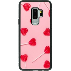 Coque Samsung Galaxy S9+ - Silicone rigide noir Saint Valentines Day 26 Lollipop