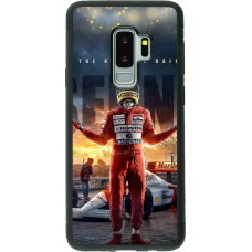Samsung Galaxy S9+ Case Hülle - Silikon schwarz Senna The King of Rain
