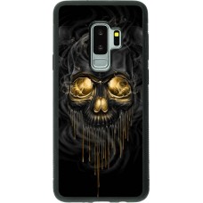 Coque Samsung Galaxy S9+ - Silicone rigide noir Skull 02