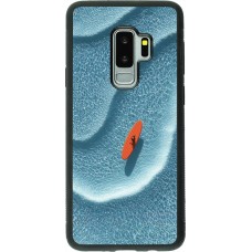 Samsung Galaxy S9+ Case Hülle - Silikon schwarz Orange surf Summer 2026