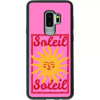 Samsung Galaxy S9+ Case Hülle - Silikon schwarz Sun sun 2026