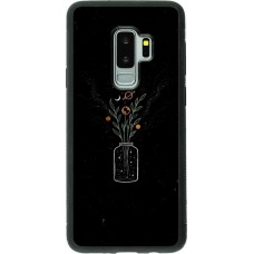 Coque Samsung Galaxy S9+ - Silicone rigide noir Vase black