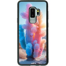 Coque Samsung Galaxy S9+ - Silicone rigide noir Artificial vegetation 2025
