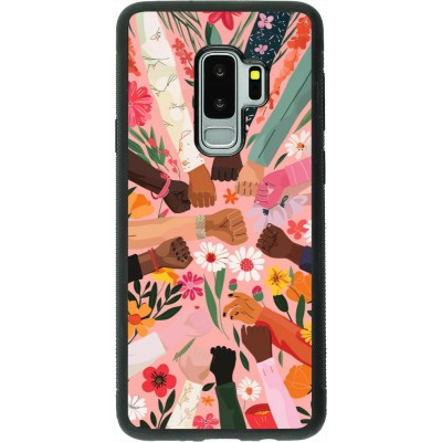 Samsung Galaxy S9+ Case Hülle - Silikon schwarz Womens day 2026 8