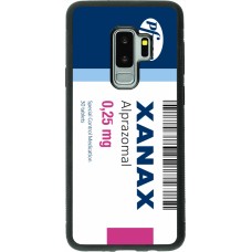 Coque Samsung Galaxy S9+ - Silicone rigide noir Xanax Alprazolam 2025