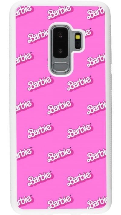 Coque Samsung Galaxy S9+ - Silicone rigide blanc Barbie Pattern