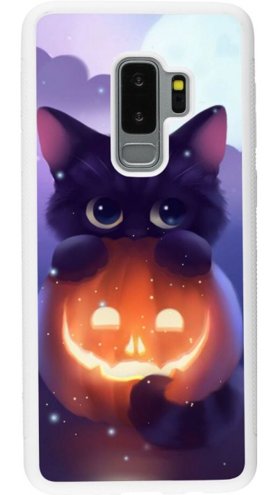 Hülle Samsung Galaxy S9+ - Silikon weiss Halloween 17 15