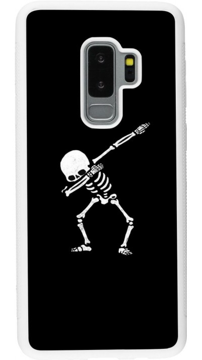 Hülle Samsung Galaxy S9+ - Silikon weiss Halloween 19 09