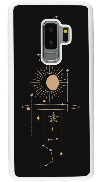 Coque Samsung Galaxy S9+ - Silicone rigide blanc Spring 23 astro