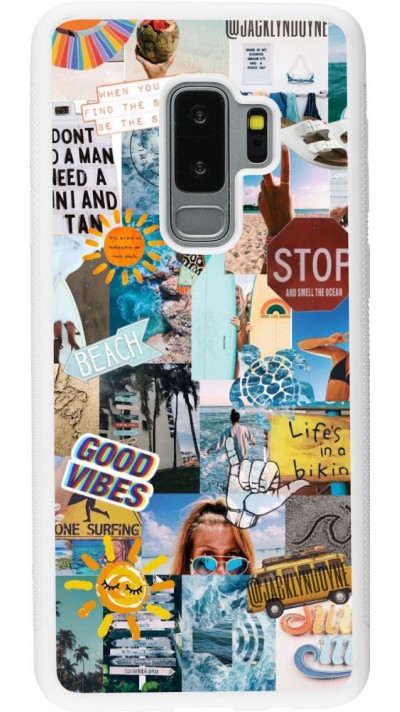 Coque Samsung Galaxy S9+ - Silicone rigide blanc Summer 2021 15