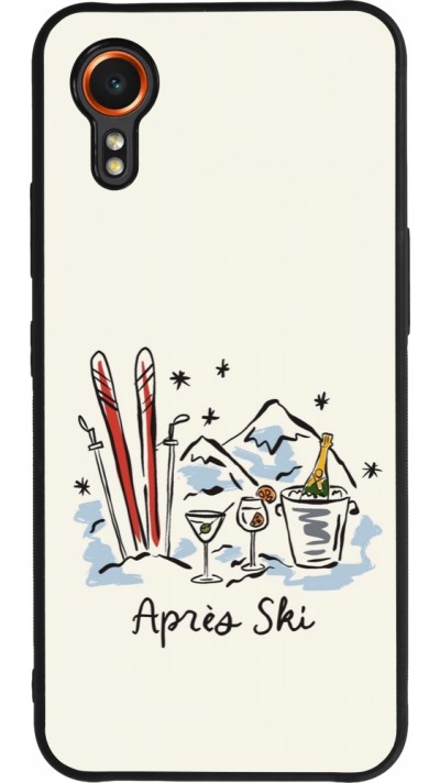 Coque Samsung Galaxy XCover 7 - Silicone rigide noir After the sky 2026